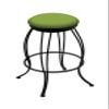 3000 Georgian 30" Swivel Bar Stool with Black Wrinkle Finish and Canter Kiwi Green Seat view 1