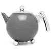 Bredemeijer Teapot Duet Bella Ronde 1.2L, Cool Grey Chrome, Chromium Fittings, Stainless Steel view 4
