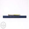 Navy Wedding Guestbook, Personalized Custom Guest Book for Bridal Shower Gift or Wedding Event - Hardcover, 50 Pages (10x8 inches) view 2