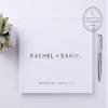 Modern Personalized Wedding Guest Book, Photo Guestbook for Polaroid Sign In Book - Hardcover (10x8 inches) view 1