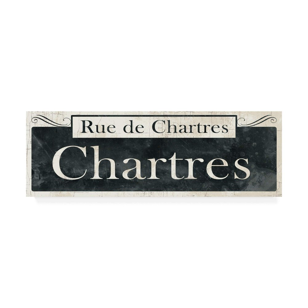 Trademark Fine Art French Quarter Sign IV by Wild Apple Portfolio, 6x19