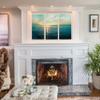 Renditions Gallery 3 Panel Beach Let There Be Light Dcor for Home, Office, Bedroom, Livingroom, Wall Art 24X36 view 2