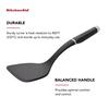 KitchenAid - KO001OHOBA KitchenAid Gourmet Large Solid Turner, one size, Matte Black view 3