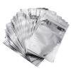 Ellbest 100Pcs Resealable Clear Ziplock Mylar Bags Aluminum Foil Plastic Food Storage Bags 5.1x 7.9 inch Food Storage Packaging Bags view 1