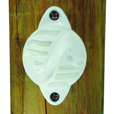 Field Guardian Wood Post - Nail on Insulator - Isoline - Polyrope - White - 100/pk