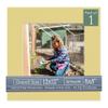 CountryArtHouse Soft Yellow Acid Free 12x12 Picture Frame Mats with White Core Bevel Cut for 8x8 Pictures - Fits 12x12 Frame - One Mat - With Bag & Backing view 1