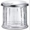 12 Oz Sugar Container for Coffee Bar Glass Sugar Dispenser with Pour Spout and Stainless Steel Flip Lid, Durable & Classic Style Jar for Kitchen or Cafe Suitable for Cinnamon & Seasoning Storage view 1
