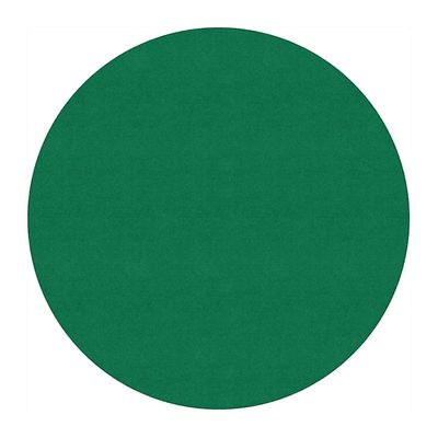 Flagship Carpet 6' Kids Nylon Ameristrong School Classroom Rug, Clover - Round