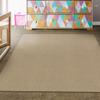 Flagship Carpet 6' x 6' Kids Nylon Ameristrong School Classroom Rug, Almond - Square view 2