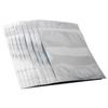 Ellbest 100Pcs Stand Up Zip Lock Bags, 3.15 Mil Clear Silver Aluminum Mylar Foil Plastic Bags, 5.1x7.1 inch Resealable Packaging Food Storing Zipper Pouches Storage view 1
