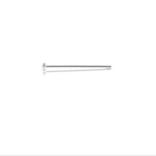 Sterling Silver 24ga 1inch Ballpins - 100pcs (2106)/5