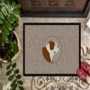 Caroline's Treasures CK2183MAT English Bulldog in The Kitchen Doormat 18x27 Front Door Mat Indoor Outdoor Rugs for Entryway, Non Slip Washable Low Pile, 18H X 27W view 3