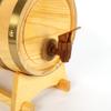 1.5L Oak Aging Barrels Whiskey Barrel Liquor Dispenser Home Wine Bucket Whiskey Barrel for Wine, Spirits, Beer, and Liquor (with baked oak chips) view 4