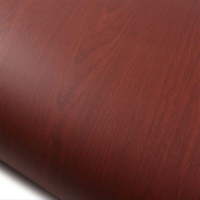 ROSEROSA Peel and Stick Faux Cherry Wood Architectural Film Self-Adhesive Vinyl Film Wallpaper Door Wrap Counter Top Border Mirror Molding Trim WD624