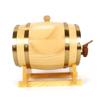 5L Oak Aging Barrels Whiskey Barrel Dispenser Wine Bucket for Storage Wine & Spirits & Whisky (with baked oak chips) view 2