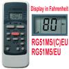 Replacement for KTC Air Conditioner Remote Control Model Number: RG51M5/EU RG51M5/(C) EU RG51M1/EU1 (Display in Fahrenheit)(Only Remote Control) view 2