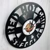 artVoloshka Red Hot Chilli Peppers - Wall Clock Made of Vinyl Record - Decor Original Design - Great Gifts idea for Birthday, Wedding, Anniversary, Women, Men, Friends, Girlfriend Boyfriend and Teens view 2