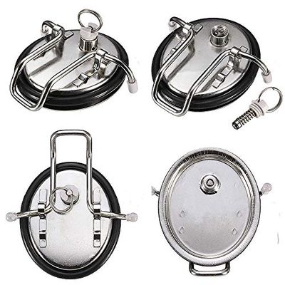 Semfeil Brew 304 stainless steel Cornelius Keg Lid New Replacement Corny Keg (Soda Keg) Lid with New O-ring for Cornelius or Firestone Kegs for homebrew beer kegging