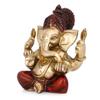 Blessing Brass Ganesh Idol Elephant Hindu God Ganesha Sculpture -Ganpati Handmade Statues view 2