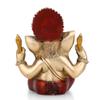 Blessing Brass Ganesh Idol Elephant Hindu God Ganesha Sculpture -Ganpati Handmade Statues view 3