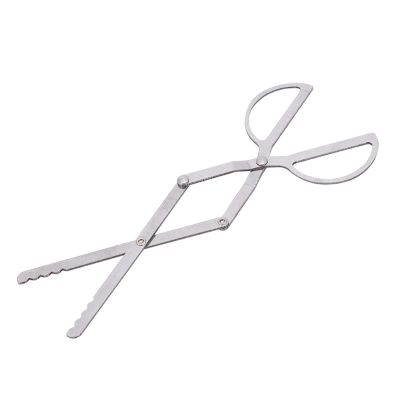 Outdoor Campfire Tongs, Fireplace Tongs for Stove Grill Camping Kitchen Metal Log Grabber Tool