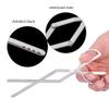 Outdoor Campfire Tongs, Fireplace Tongs for Stove Grill Camping Kitchen Metal Log Grabber Tool view 3
