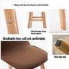 RXBFD Elegant High Stools, Modern Solid Wood Dining Chairs, Comfortable and Breathable Seat Fabrics,for Kitchen | Breakfast | Counter | Conservatory | Caf | Pub view 3