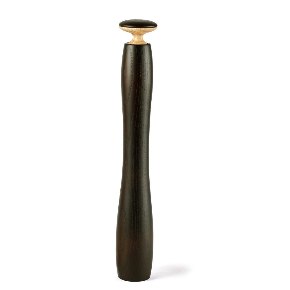 Legnoart Hercules Dark Ashwood Pepper/Salt Mill with Adjustable Ceramic Grinder, XX-Large