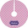 YouCustomizeIt Personalized Linked Squares Tree Skirt view 1