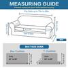 2 Piece Stretch Sofa Covers Couch Covers for Living Room Furniture Slipcovers (Base Cover Plus Seat Cushion Cover) Feature Upgraded Thicker Jacquard Fabric Removable Washable (Sofa, Sand) view 2