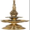 Exotic India Peacock Lamp - Brass Statue view 3