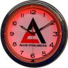 Allis-Chalmers Orange Neon Advertising Clock view 2