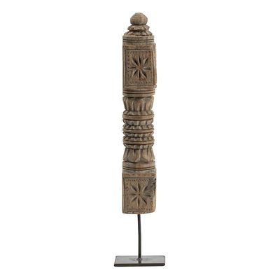 A&B Home 4 x 4 x 18 Carved Decorative Carved Charpie Leg on M