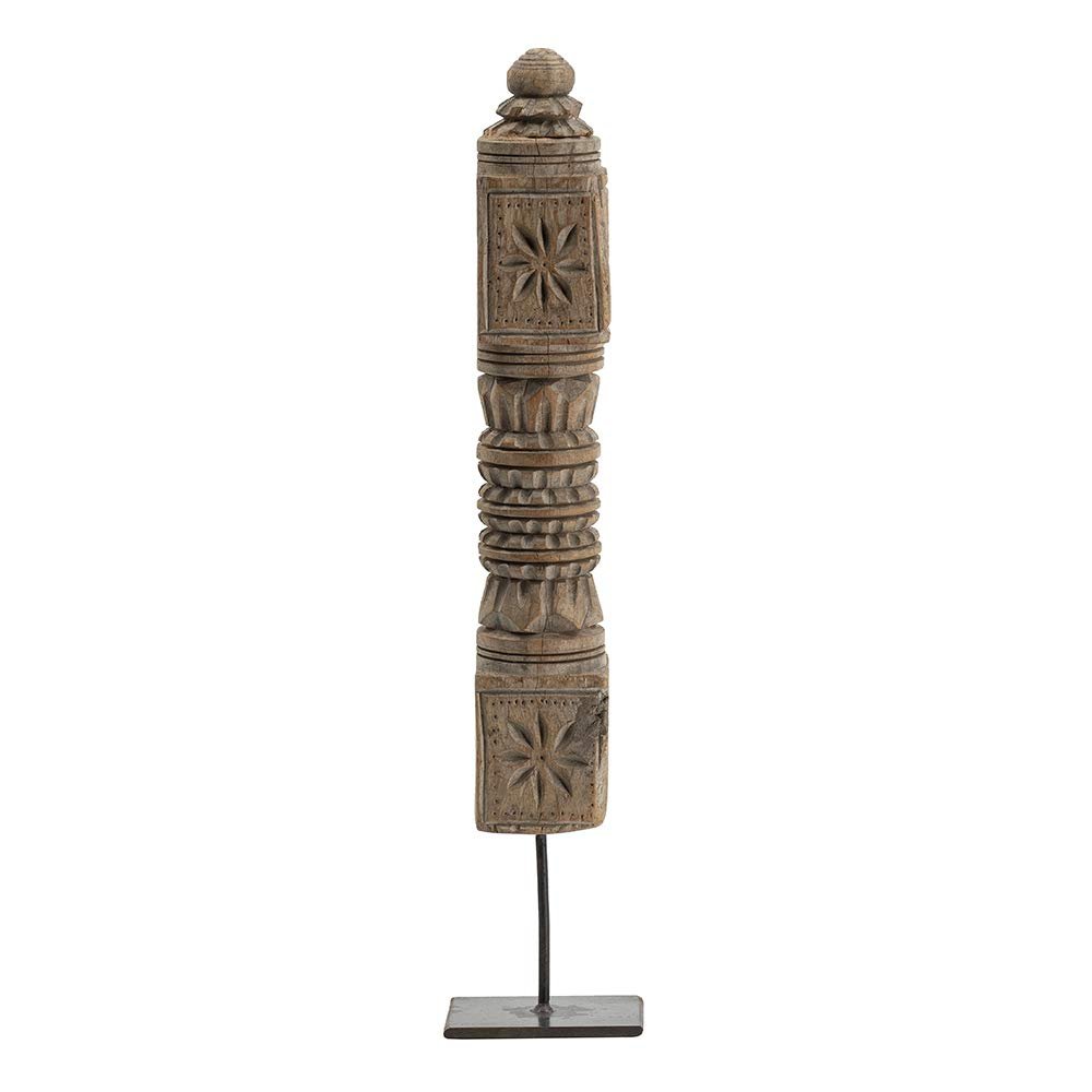 A&B Home 4 x 4 x 18 Carved Decorative Carved Charpie Leg on M