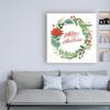 Trademark Fine Art Holiday Joy I Merry Christmas by Janelle Penner, 24x24 view 3