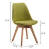 Wooden Dining Chair,Open Back No Armchairs Ergonomicfor Kitchen Dining Chair Armchair Living Family Room Kitchen Bed Bedroom Porch Patio Balcony Decor Furniture view 2