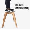 Wooden Dining Chair,Open Back No Armchairs Ergonomicfor Kitchen Dining Chair Armchair Living Family Room Kitchen Bed Bedroom Porch Patio Balcony Decor Furniture view 4
