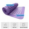 GORILLA GRIP Patented Bath Tub Shower Mat, Machine Washable Bathtub Floor Liner Mats, Suction Cups and Drain Holes to Keep Tubs Clean, Soft on Feet, Bathroom Essentials, 35x16 Inch, Purple Opaque view 4