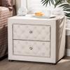 Baxton Studio Nightstands, One Size, Light Beige view 2