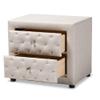 Baxton Studio Nightstands, One Size, Light Beige view 4