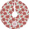 YouCustomizeIt Personalized Poppies Tree Skirt view 1