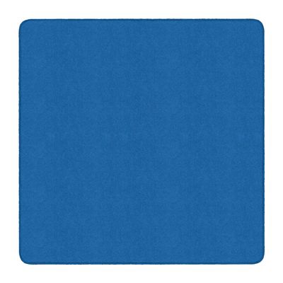 Flagship Carpet Amerisoft School Classroom Square Rug, Royal Blue - 6' x 6'