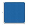 Flagship Carpet Amerisoft School Classroom Square Rug, Royal Blue - 6' x 6' view 3