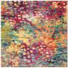 SAFAVIEH Area Rug 8x10 - Madison Collection - Large - Fuchsia & Gold, Boho Abstract Distressed Design, Non-Shedding & Easy Cleaning, Ideal for Living Room, Bedroom, Office, Dining Space (MAD425D) view 3