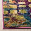 SAFAVIEH Area Rug 8x10 - Madison Collection - Large - Fuchsia & Gold, Boho Abstract Distressed Design, Non-Shedding & Easy Cleaning, Ideal for Living Room, Bedroom, Office, Dining Space (MAD425D) view 4