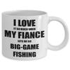Big-game Fishing Mug Funny Gift Idea For Fiancee I Love It When My Fiance Lets Me Novelty Gag Sport Lover Joke Coffee Tea Cup view 2