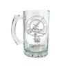 Gunn Scottish Clan Crest Beer Stein Set of 4  16oz Personalized Heraldic Engraving view 2