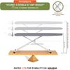 Xabitat Full Size Ironing Board 57" X 15" with Wall Mount Hanger, Full Metal Construction Iron Board, Built in Iron Caddy, Heat & Scorch Resistant Fabric, Cord Holder (Blue, 15 x 57 Inches) view 2