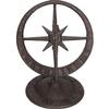 AB Tools Armillary Sundial Ornament Cast Iron Garden Feature Statue Clock Metal Compass view 2