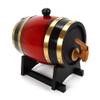 5L Oak Aging Barrels Whiskey Barrel Dispenser Wine Bucket for Storage Wine & Spirits & Whisky Wine (with baked oak chips) view 3